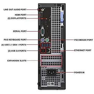 Dell OptiPlex 5050 SFF Intel i5 Desktop 16GB RAM Renewed