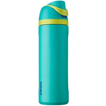 Owala FreeSip Insulated Stainless Steel Water Bottle with Straw for Sports and Travel, BPA-Free, 24-...