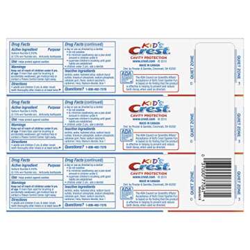 Crest Kid's Cavity Protection Toothpaste, Crest Kids Toothpaste, For Children And Toddlers 2+, Spark...