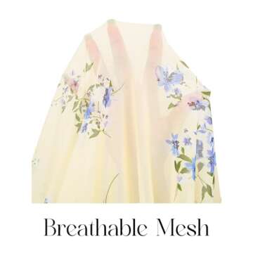 MEROKEETY Women's Summer Floral Strapless Tube Dress Boho Off Shoulder Ruffle Tiered Mini Sundress, Apricot, X-Large