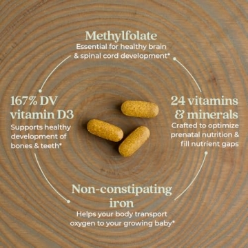 Natural Prenatal Vitamins for Healthy Baby & Mom