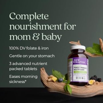 Natural Prenatal Vitamins for Healthy Baby & Mom
