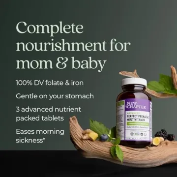 Natural Prenatal Vitamins for Healthy Baby & Mom