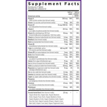 Natural Prenatal Vitamins for Healthy Baby & Mom