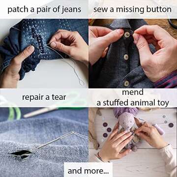 Compact Sewing Kit for Easy On-the-Go Repairs