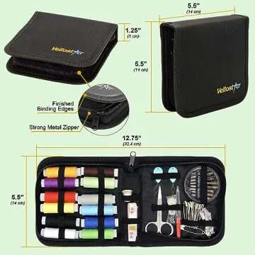 Compact Sewing Kit for Easy On-the-Go Repairs