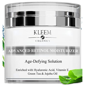 Kleem Organics Retinol Moisturizer - Anti-Aging for All Skin Types