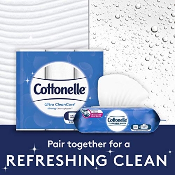 Cottonelle Ultra CleanCare Toilet Paper 12 Double Rolls