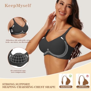 Comfortable Wireless Bra for Women - Seamless Support