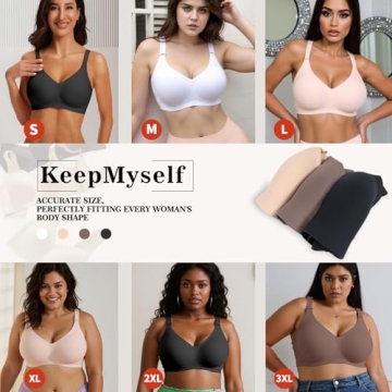 Comfortable Wireless Bra for Women - Seamless Support
