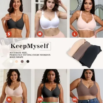 Comfortable Wireless Bra for Women - Seamless Support