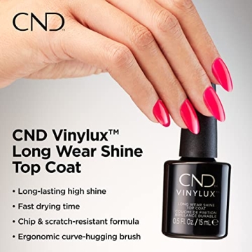 CND Vinylux Top Coat for Long Lasting Nail Shine