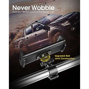 Elitehood iPad Car Holder - Adjustable & Convenient