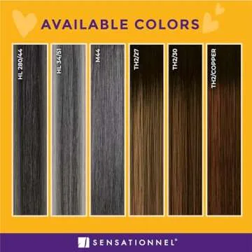 Sensationnel Curls kinksandco kinkyedges wig - kinky coily 16 inch 13x6 lace frontal natural kinkytexture edged hairline for natural 3c to 4c hair textures (1B OFFBLACK)