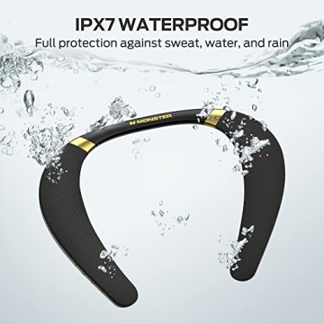 Monster Boomerang Neck Speaker Wireless Bluetooth Comfort Sound