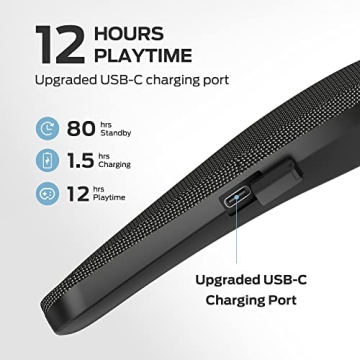 Monster Boomerang Neck Speaker Wireless Bluetooth Comfort Sound