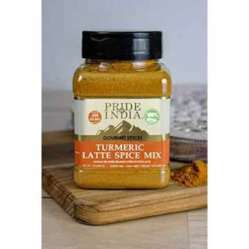 Pride of India Turmeric Latte Spice Mix for Healthier Lattes