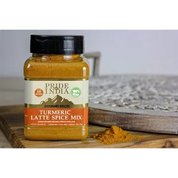 Pride of India Turmeric Latte Spice Mix for Healthier Lattes