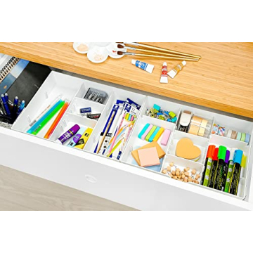 Adjustable Drawer Organizer for Office & Beauty Supplies