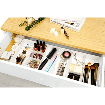 Adjustable Drawer Organizer for Office & Beauty Supplies