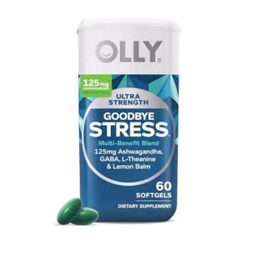 OLLY Ultra Goodbye Stress Softgels 60ct Fast Relief