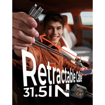 LISEN 69W USB C Car Charger for iPhone & Samsung