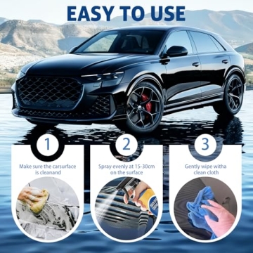 Advanced 3-in-1 Car Coating Spray for Ultimate Shine