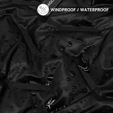 Forestpaw Winter Hooded Dog Coat Warm Waterproof Puppy Down Jacket, Lightweight Outdoor Windproof Snowsuit Cold Weather Apparel Clothes Only for Extra Small and Small Dogs,Black