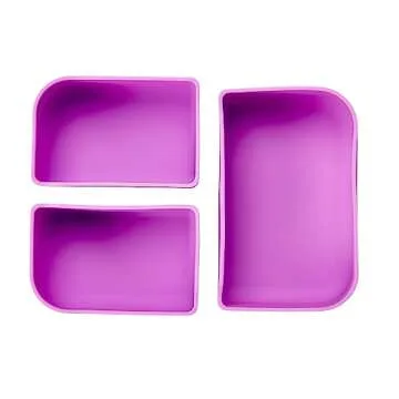 LunchBots Build-a-Bento Silicone Lunch Box for Kids