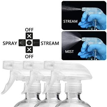 Cosywell 16oz Glass Spray Bottles for Essential Oils and More