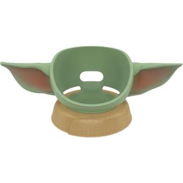 Echo Dot Bundle: Includes Echo Dot (5th Gen, 2022 release) | Charcoal & the Made for Amazon Mandalorian Baby Grogu Stand