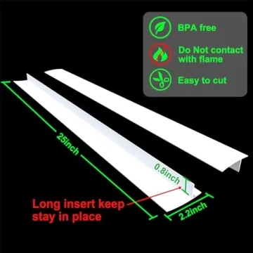 Silicone Counter Gap Cover by Kindga for Clean Kitchens