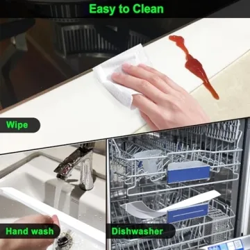 Silicone Counter Gap Cover by Kindga for Clean Kitchens