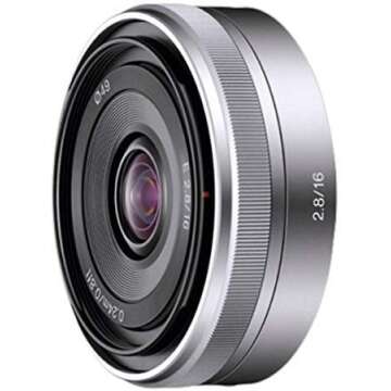 Sony SEL16F28 16mm f/2.8 Wide-Angle Lens for NEX Series Cameras