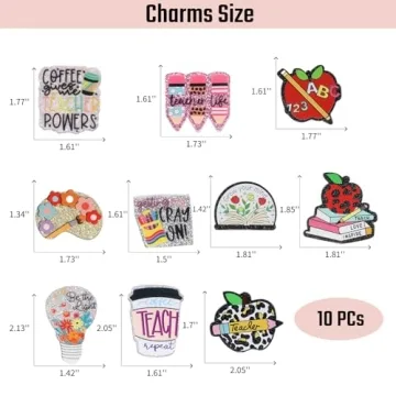 WarmWhisper Charms for Bogg Bag - Stylish Beach Accessories