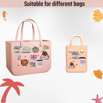 WarmWhisper Charms for Bogg Bag - Stylish Beach Accessories