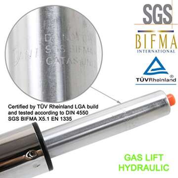 Height Adjustable Swivel Rolling Chair for All Uses