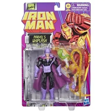 Marvel Legends Whiplash Action Figure, 6-Inch Collectible