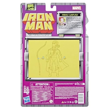 Marvel Legends Whiplash Action Figure, 6-Inch Collectible