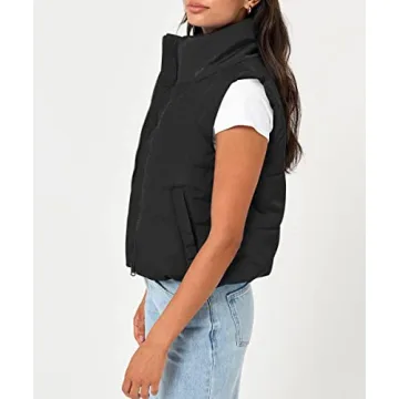 Trendy Queen Padded Puffer Vest for Women - Lightweight Style