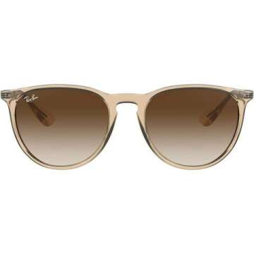 Ray-Ban Erika Round Sunglasses - Trendy UV Protection
