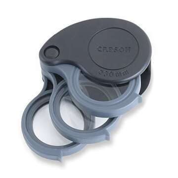 Carson TriView Folding Loupes: Unmatched Magnification & Portability