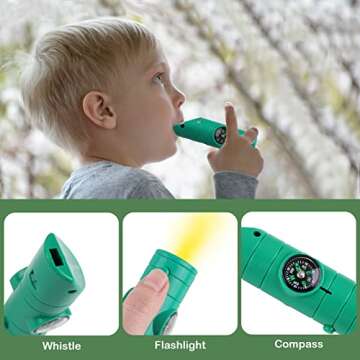 SERRELIM Bug Catcher Kit for Outdoor Exploration Kids