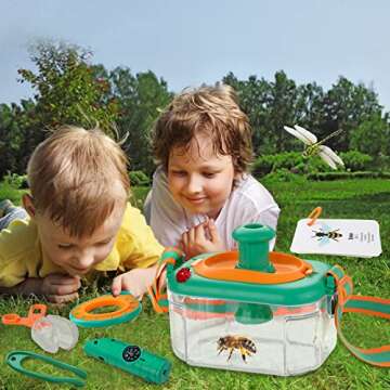 SERRELIM Bug Catcher Kit for Outdoor Exploration Kids