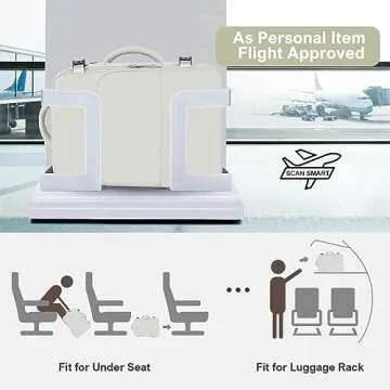 Sinaliy Travel Backpack for Women, Carry On Backpack Flight Approved, Personal Item Travel Bag with ...