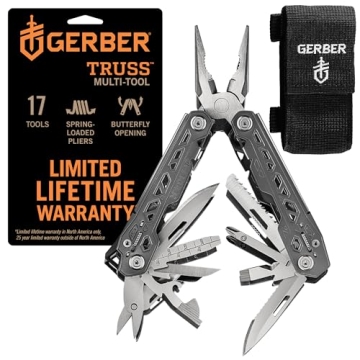 Gerber Gear Truss Multi-Tool with 17 Essential Tools