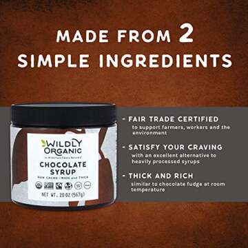 Rich Organic Chocolate Syrup | Vegan & Guilt-Free Chocolate Treats