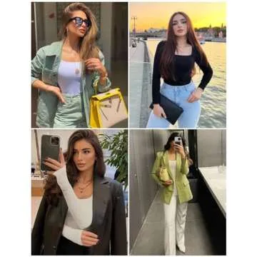 Stylish Ekouaer Long Sleeve Thermal Shirt for Women