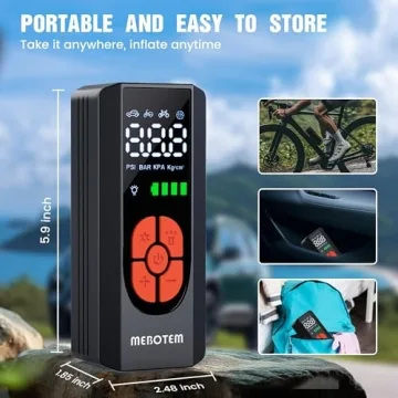 150PSI Portable Tire Inflator Air Compressor