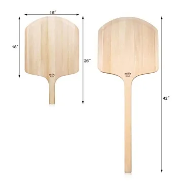 Durable Wooden Pizza Peel for Easy Baking and Transfers
